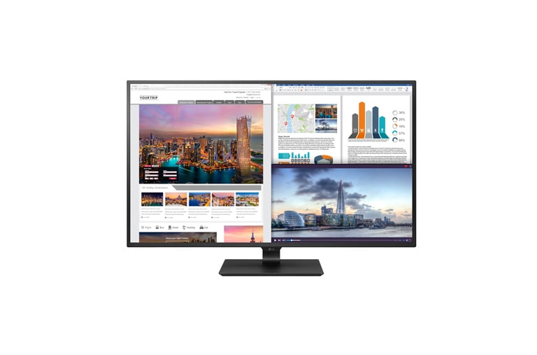Front view of 43&#34; Class 4K UHD IPS LED Monitor (42.5&#34; Diagonal) 43UD79-B