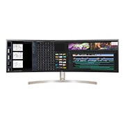 LG 49" Class 32:9 UltraWide® Dual QHD IPS Curved LED Monitor (49" Diagonal), 49WL95C-W