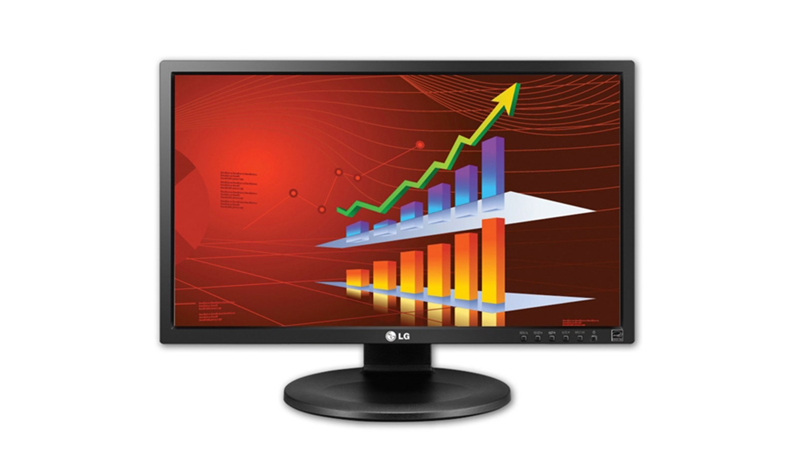 Front view of 22&#34; IPS LED Full HD Monitor(21.5&#34; Diagonal) 22MB35PY-I