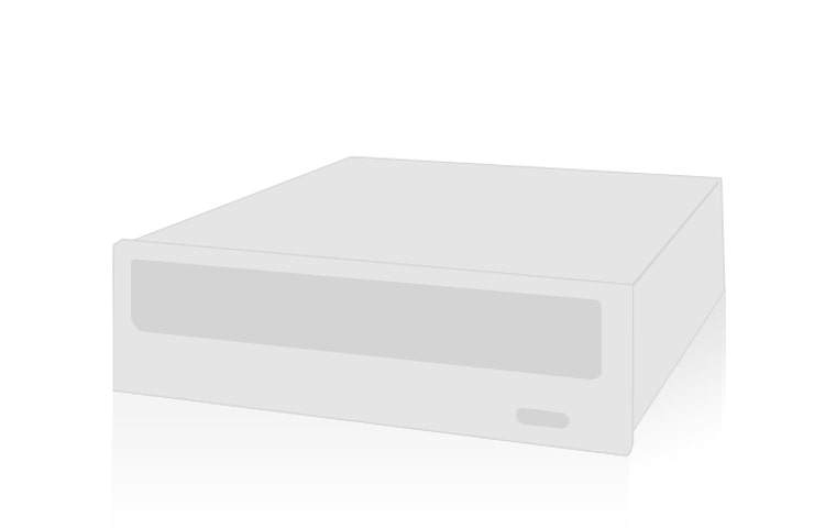 Front view of Internal Super-Multi Blu-ray Drive GBC-H20L