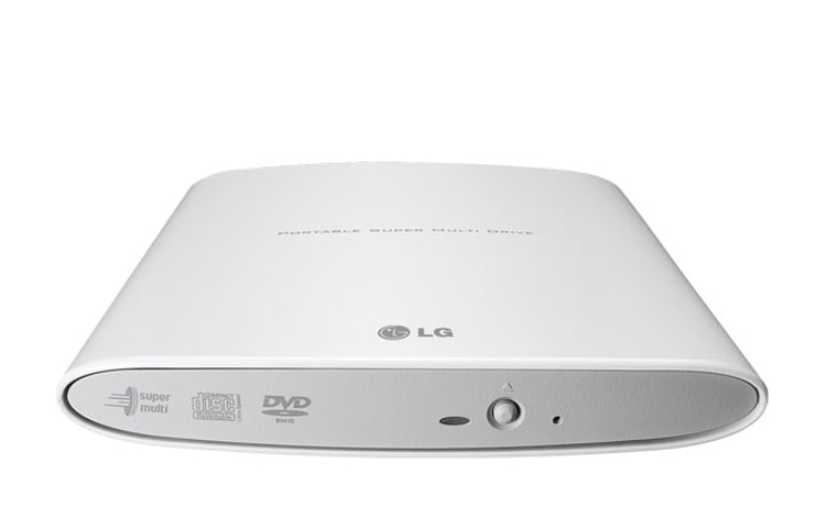 Front view of Slim External Super-Multi DVD Rewriter GP08NU6W