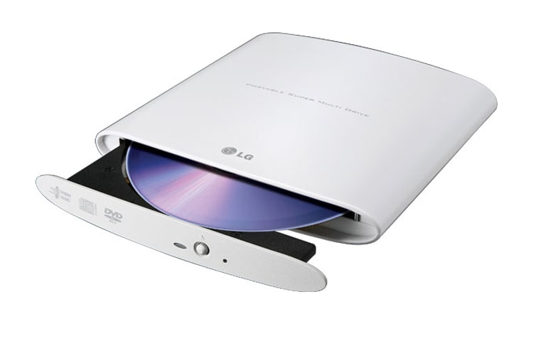 LG Slim External Super-Multi DVD Rewriter, GP08NU6W