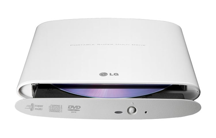 LG Slim External Super-Multi DVD Rewriter, GP08NU6W