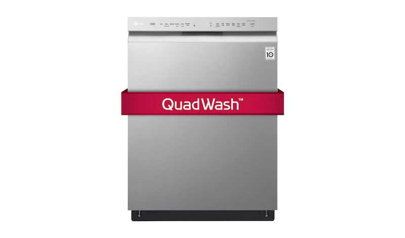 LG Front Control Dishwasher with QuadWash™ and EasyRack™ Plus, LDF5545ST