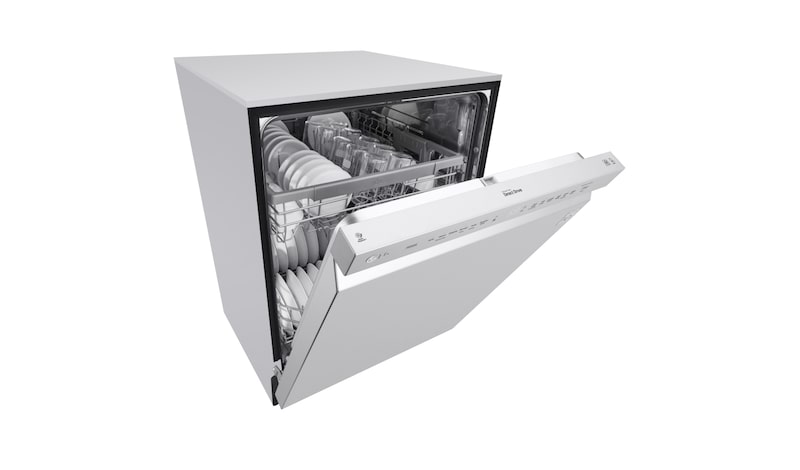 LG Front Control Dishwasher with QuadWash™ and EasyRack™ Plus, LDF5545ST