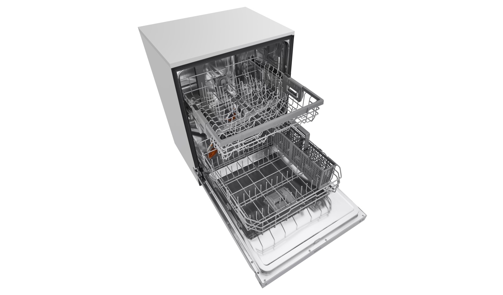 LG Front Control Dishwasher with QuadWash™ and EasyRack™ Plus, LDF5545ST