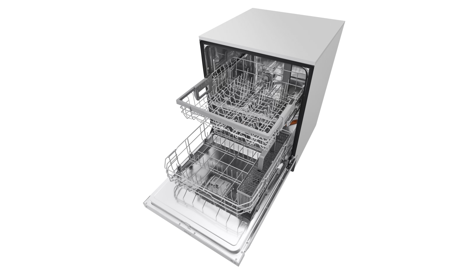 LG Front Control Dishwasher with QuadWash™ and EasyRack™ Plus, LDF5545ST