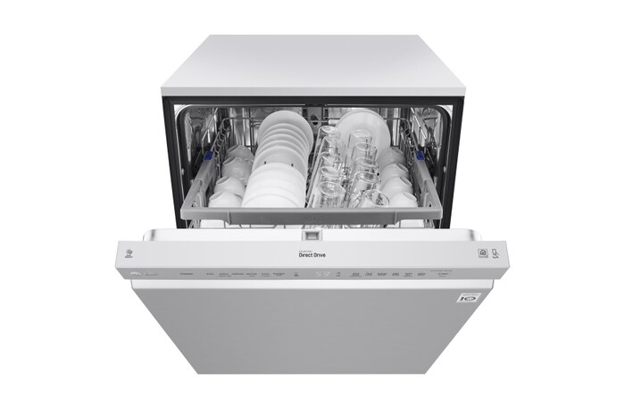 LG Front Control Dishwasher with QuadWash™ and EasyRack™ Plus, LDF5545ST