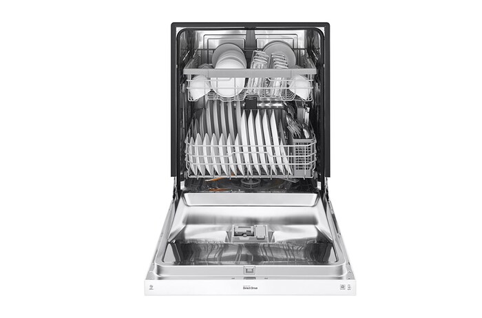 LG Front Control Dishwasher with QuadWash™ and EasyRack™ Plus, LDF5545WW
