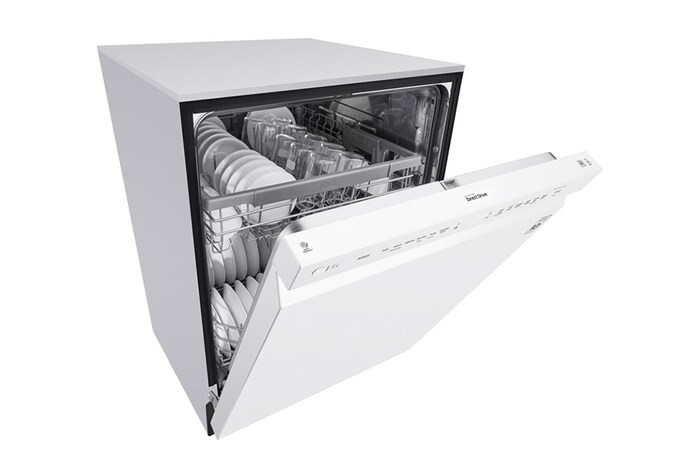 LG Front Control Dishwasher with QuadWash™ and EasyRack™ Plus, LDF5545WW