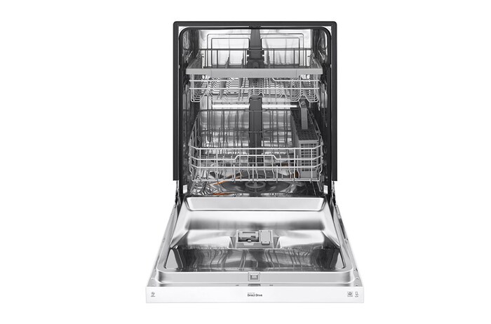 LG Front Control Dishwasher with QuadWash™ and EasyRack™ Plus, LDF5545WW