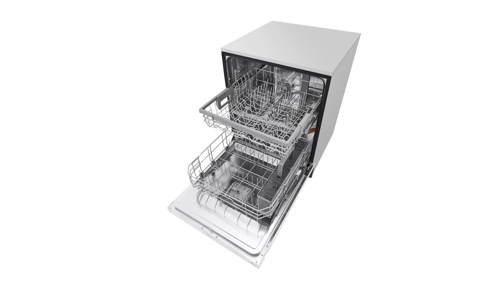 LG Front Control Dishwasher with QuadWash™ and EasyRack™ Plus, LDF5545WW