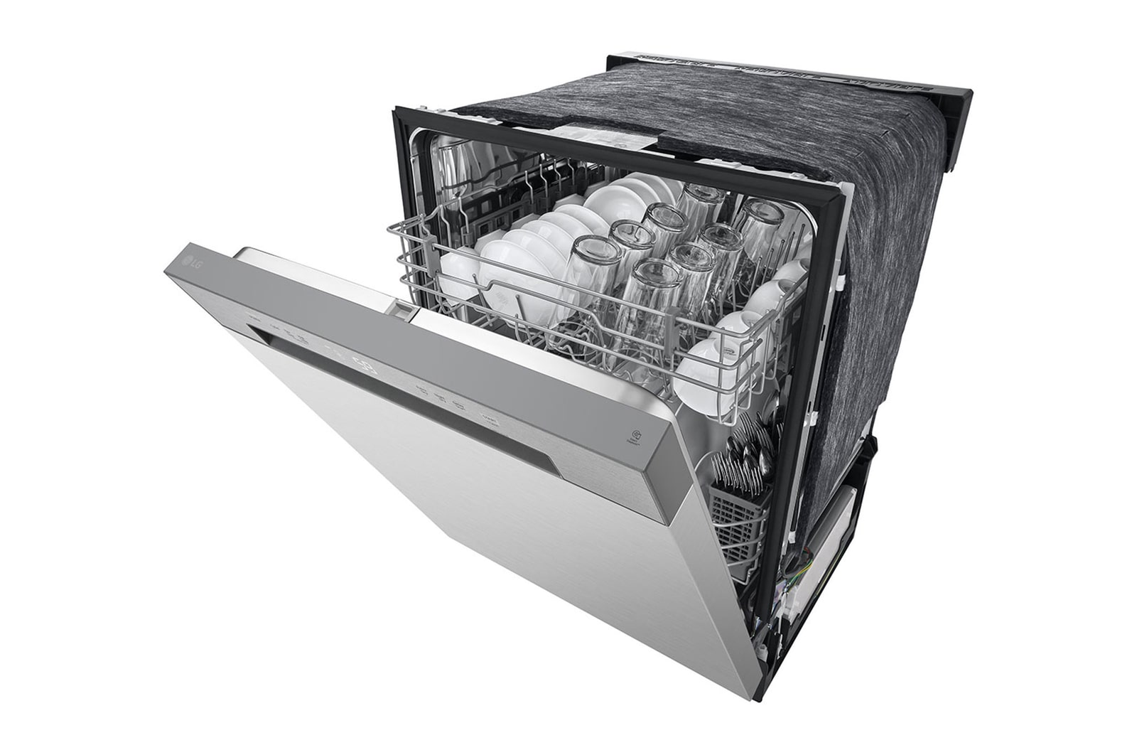 LG Front Control Dishwasher with LoDecibel Operation and Dynamic Dry™, LDFC2423V