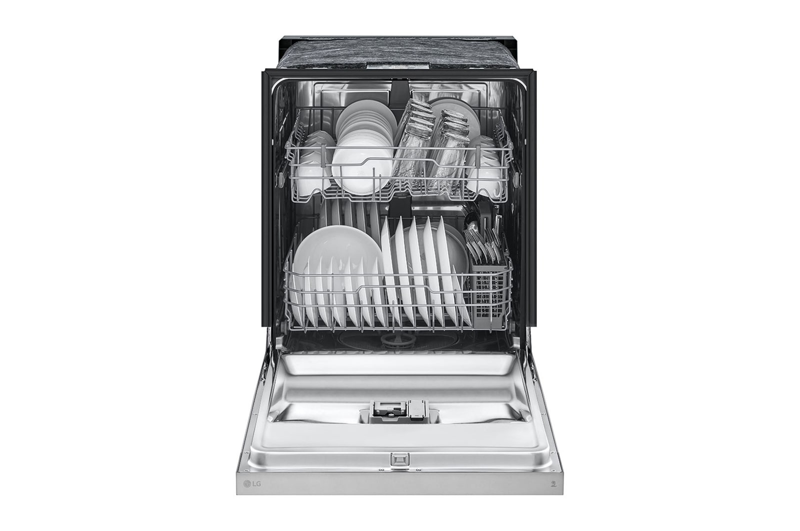 LG Front Control Dishwasher with LoDecibel Operation and Dynamic Dry™, LDFC2423V