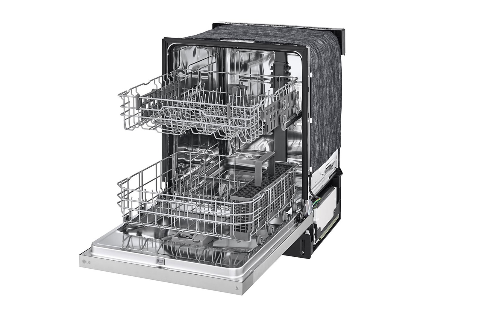 LG Front Control Dishwasher with LoDecibel Operation and Dynamic Dry™, LDFC2423V