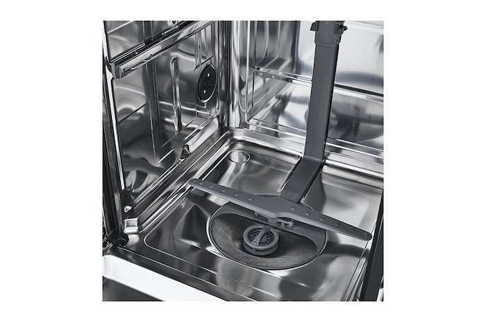 LG 24" Stainless Tub & Dynamic Dry™ 52 dB, Front Control, White, LG Dishwasher, LDFC2423W