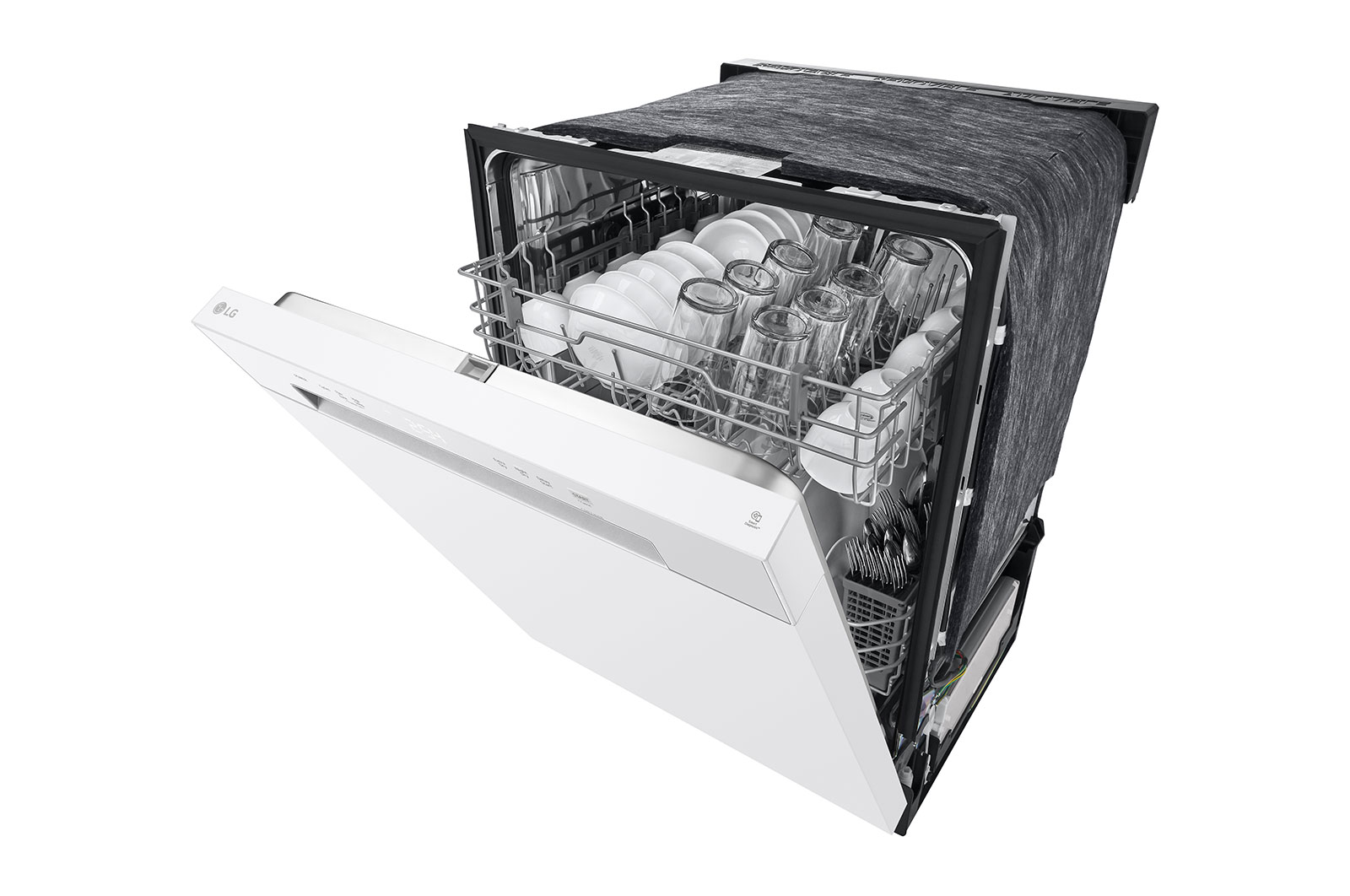 LG Front Control Dishwasher with LoDecibel Operation and Dynamic Dry™, LDFC2423W