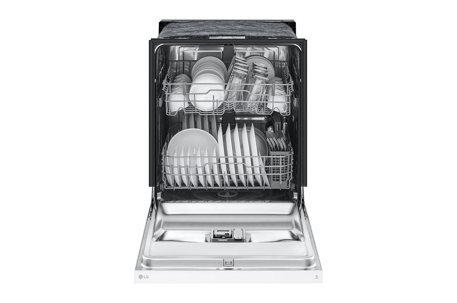 LG Front Control Dishwasher with LoDecibel Operation and Dynamic Dry™, LDFC2423W