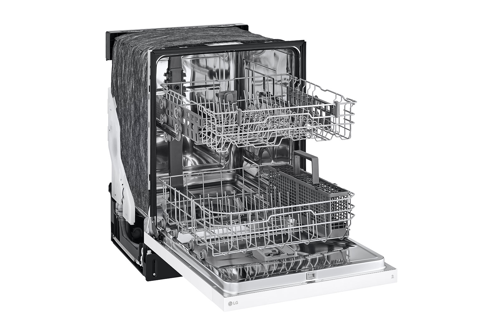 LG Front Control Dishwasher with LoDecibel Operation and Dynamic Dry™, LDFC2423W
