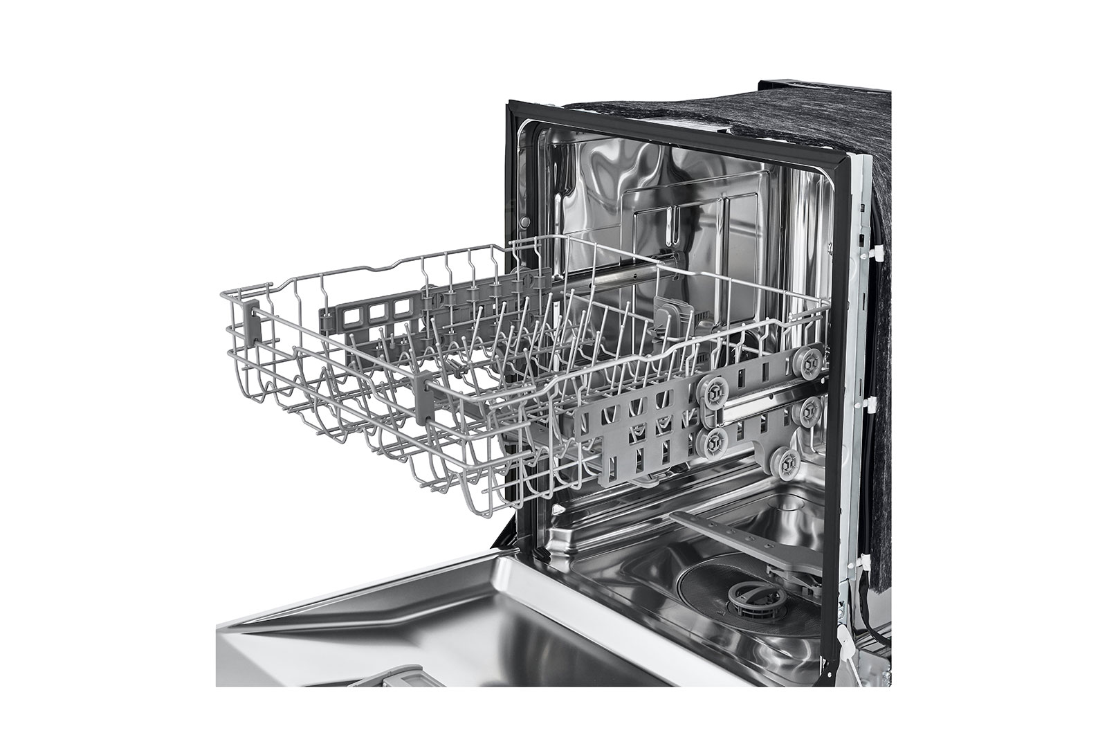 LG Front Control Dishwasher with LoDecibel Operation and Dynamic Dry™, LDFC2423W