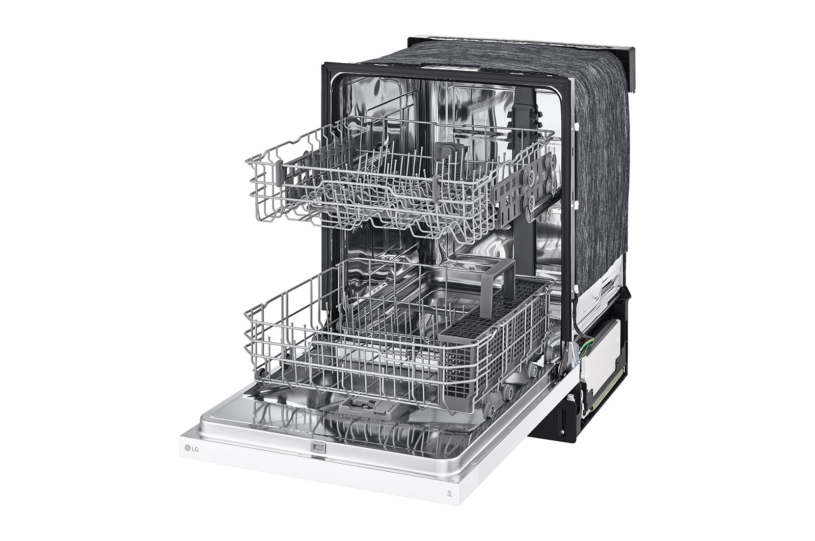 LG Front Control Dishwasher with LoDecibel Operation and Dynamic Dry™, LDFC2423W