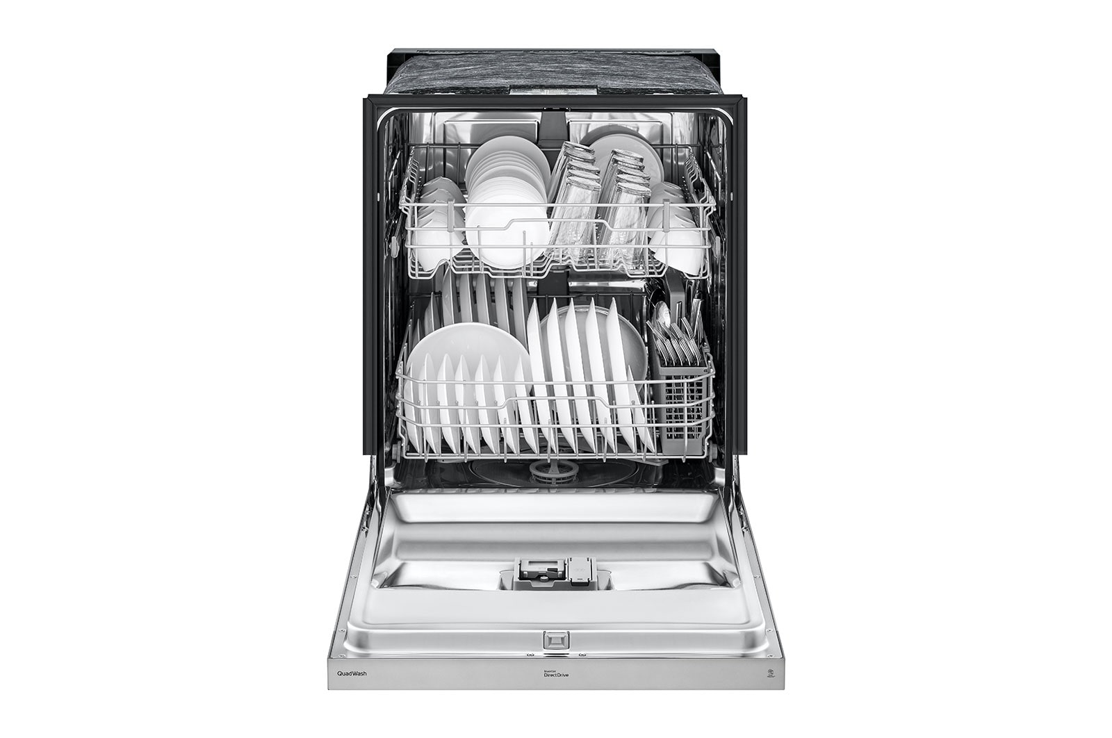 LG Front Control Dishwasher with QuadWash® and EasyRack® Plus, LDFN3432T