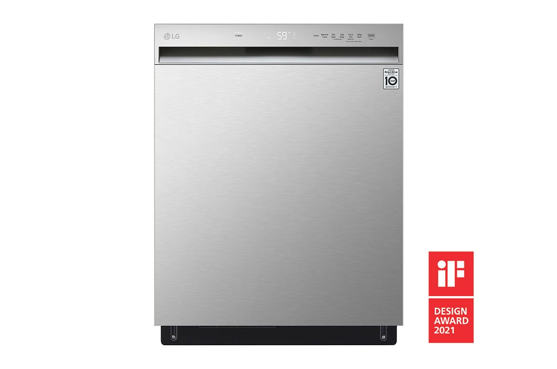 LG Front Control Dishwasher with QuadWash® and EasyRack® Plus, LDFN3432T