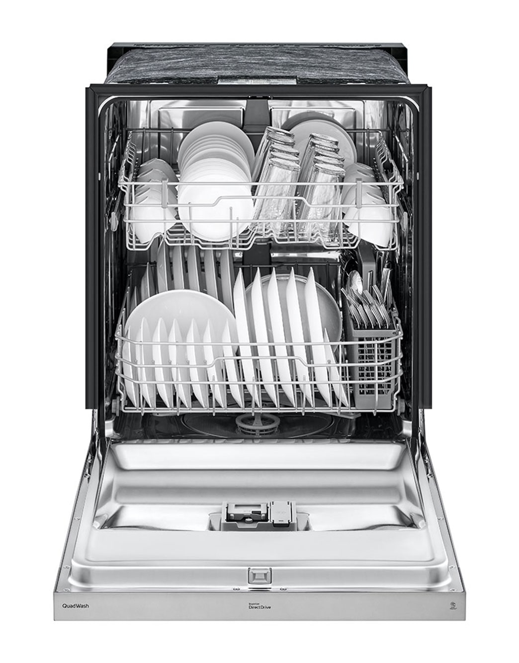 Front Control Dishwasher QuadWash LDFN3432T LG CA