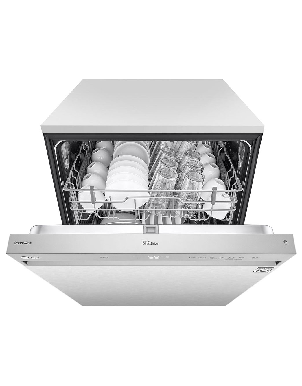 Front Control Dishwasher QuadWash LDFN3432T LG CA