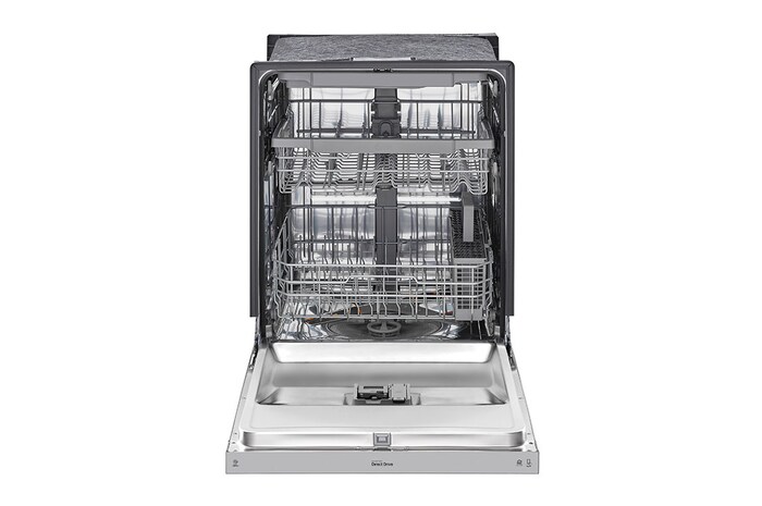 LG 24" QuadWash® & Dynamic Dry™ 48 dB, Front Control, Stainless, LG Dishwasher, LDFN4542S