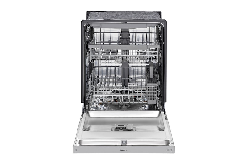 LG 24" QuadWash® & Dynamic Dry™ 48 dB, Front Control, Stainless, LG Dishwasher, LDFN4542S