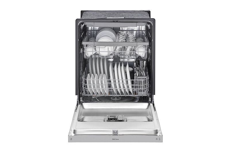 LG 24" QuadWash® & Dynamic Dry™ 48 dB, Front Control, Stainless, LG Dishwasher, LDFN4542S