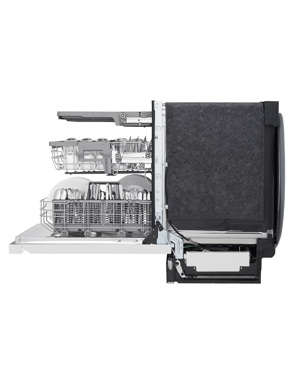 Front Control Dishwasher with QuadWash® and EasyRack® Plus LDFN4542W