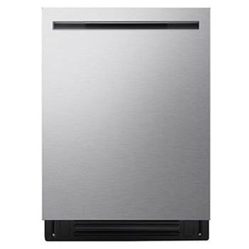 Front view of LG FlushFitâą Dishwasher with QuadWashâ Proâą LDNPH654S
