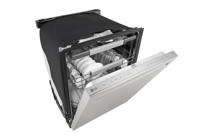 Top left side open view