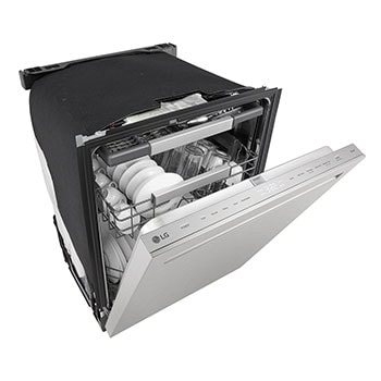 Top left side open view