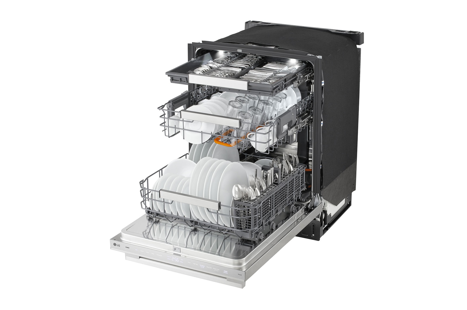 Right side open view