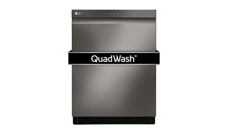 LG Top Control Dishwasher with QuadWash™ and Height Adjustable 3rd Rack, LDP6797BD
