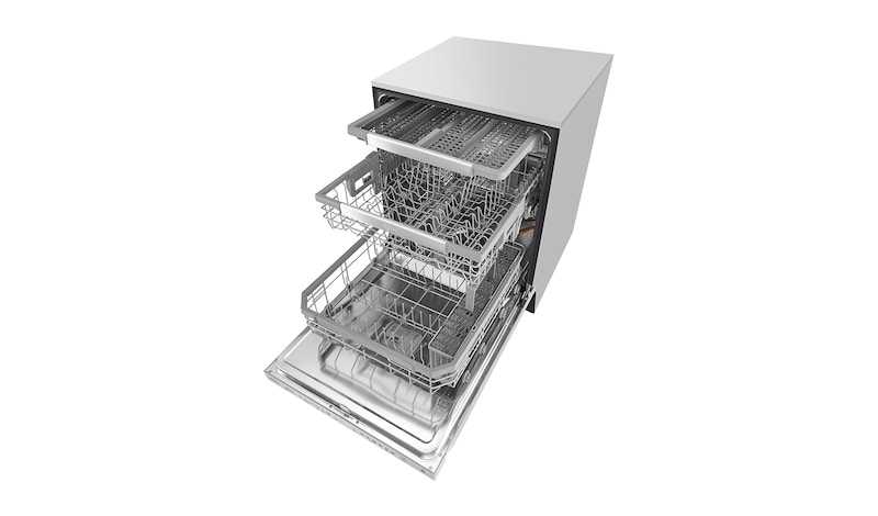 LG Smudge Resistant Top Control Dishwasher with QuadWash®, WiFi Connectivity and 3rd Rack, LDP6797SS