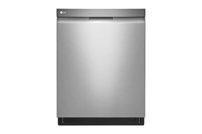 LG 24" QuadWash® & Adjustable 3rd Rack 44 dB, Top Control, Stainless, LG Dishwasher, LDP6797SS