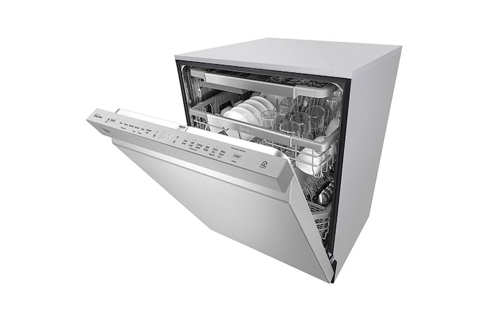 LG Top Control Dishwasher with QuadWash™ and Height Adjustable 3rd Rack, LDP6797ST