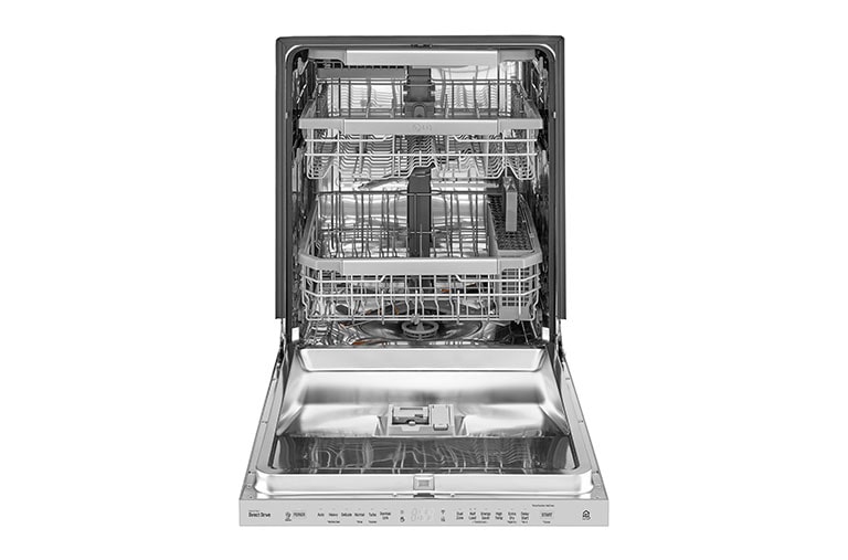 LG Top Control Dishwasher with QuadWash™ and Height Adjustable 3rd Rack, LDP6797ST