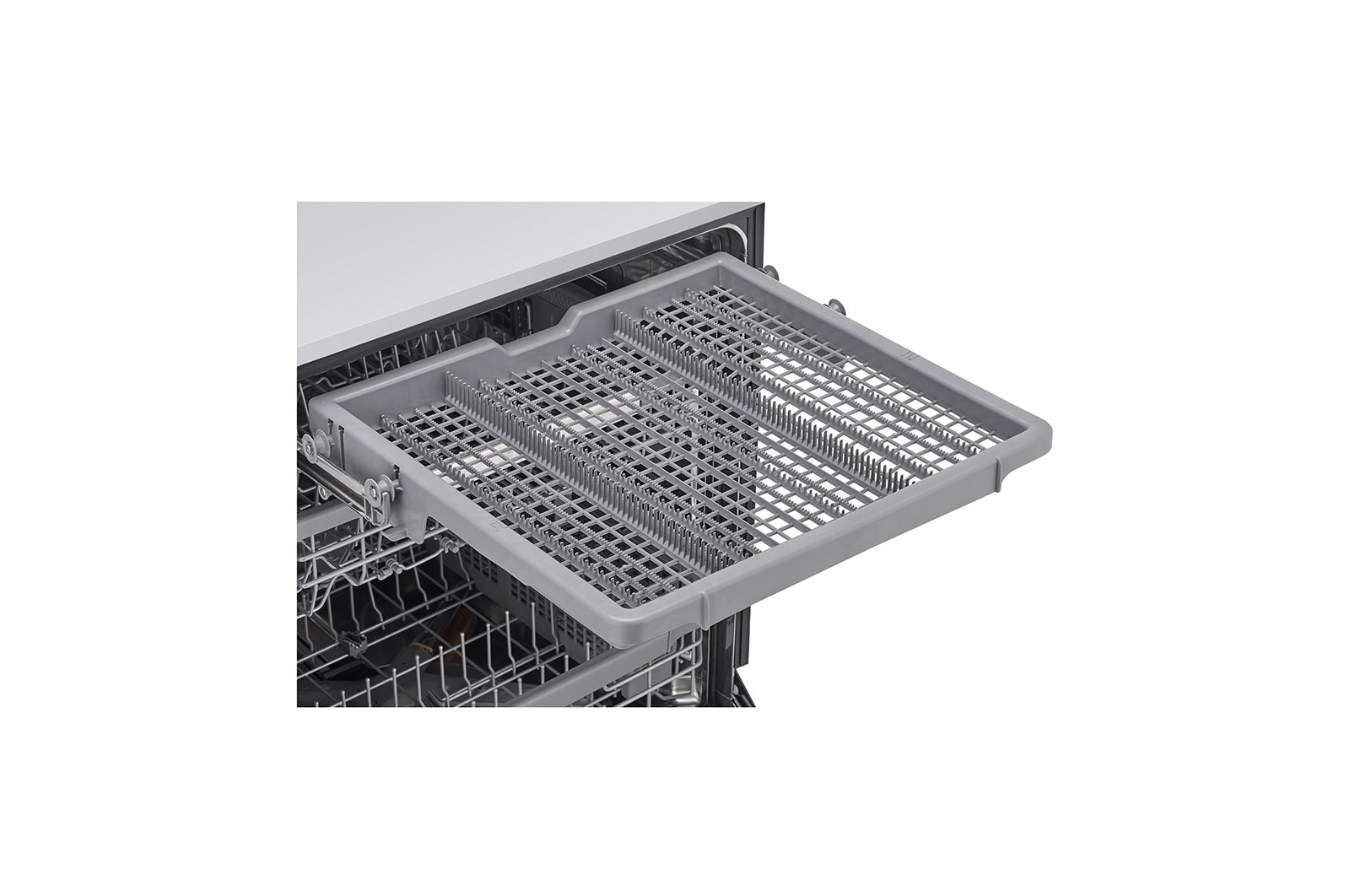 LG Matte Black Top Control Dishwasher with TrueSteam®, QuadWash® and 3rd Rack, LDP6809BM