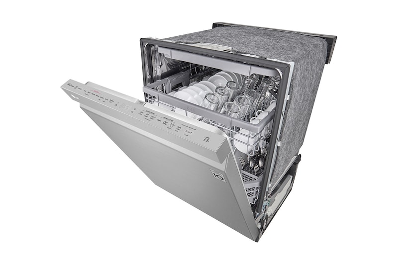 LG Smudge Resistant Top Control Dishwasher with TrueSteam®, QuadWash® and 3rd Rack, LDP6809SS