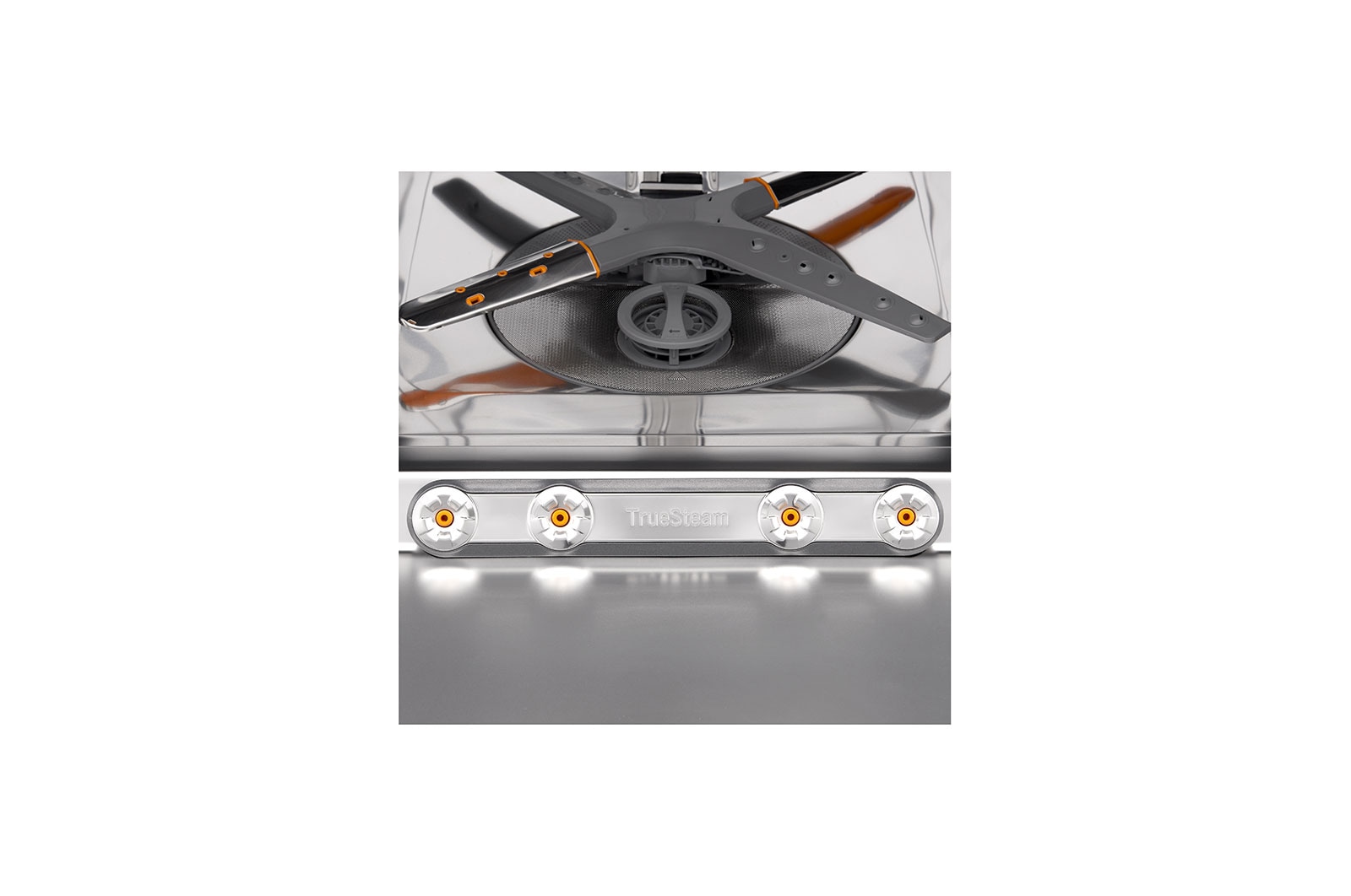 LG Smudge Resistant Top Control Dishwasher with TrueSteam®, QuadWash® and 3rd Rack, LDP6809SS