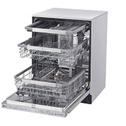 LG Smudge Resistant Top Control Dishwasher with TrueSteam®, QuadWash® and 3rd Rack, LDP6810SS