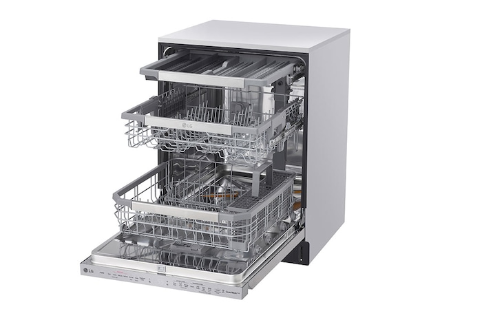 LG Smudge Resistant Top Control Dishwasher with TrueSteam®, QuadWash® and 3rd Rack, LDP6810SS