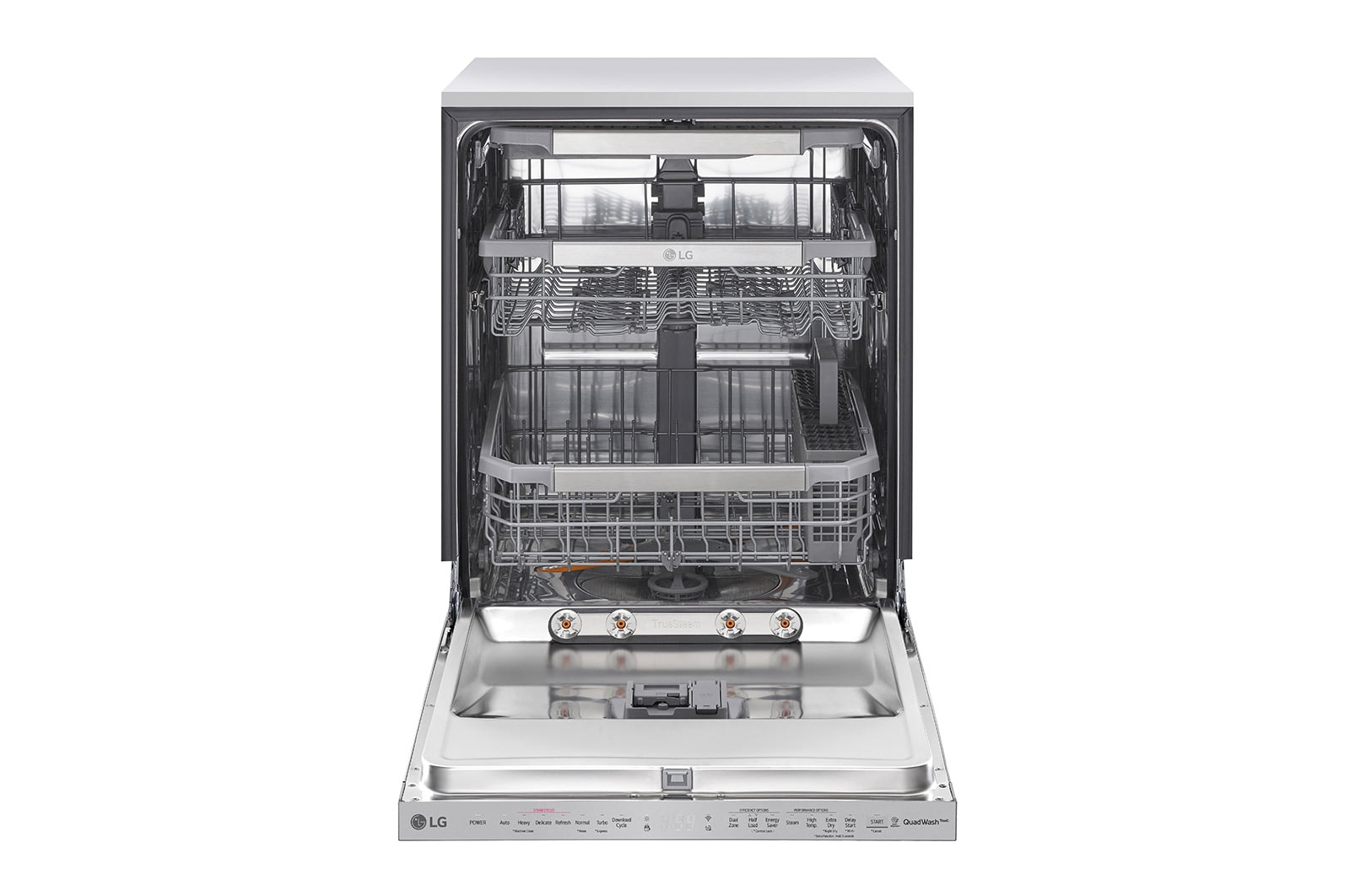 LG Smudge Resistant Top Control Dishwasher with TrueSteam®, QuadWash® and 3rd Rack, LDP6810SS