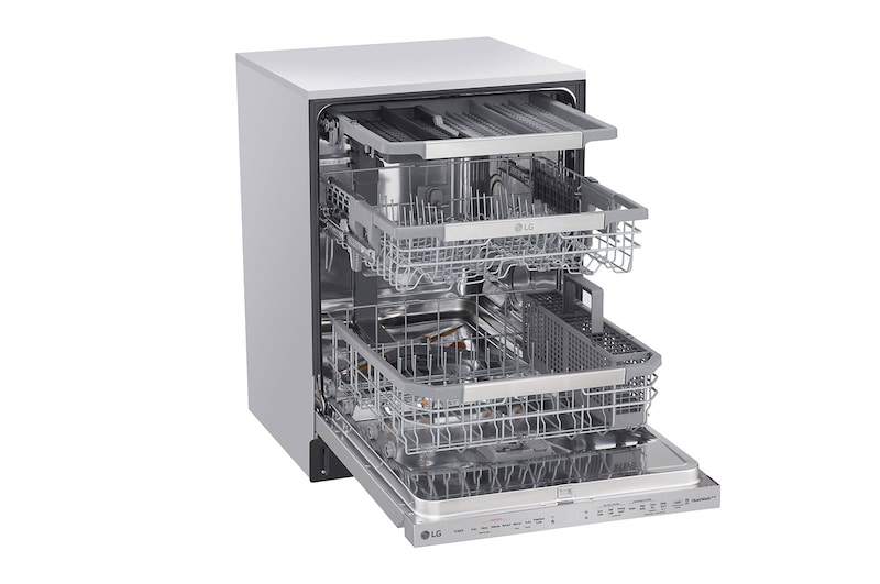 LG Smudge Resistant Top Control Dishwasher with TrueSteam®, QuadWash® and 3rd Rack, LDP6810SS