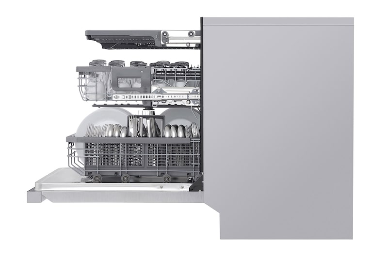 LG Smudge Resistant Top Control Dishwasher with TrueSteam®, QuadWash® and 3rd Rack, LDP6810SS